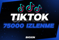 Kalıcı+Ömür Boyu Garantili TikTok 75000 izlenme