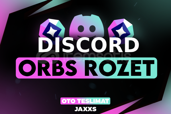 Discord Orbs Rozet - Kalıcı Discord Orbs Rozet - Kalıcı