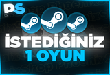 ⭐[KALICI]⭐STEAM İSTEDİĞİNİZ 1 OYUN⭐