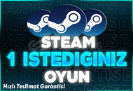 DİLEDİĞİNİZ | Steam İstediğiniz 1 Oyun