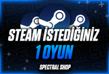 ⭐[KALICI] STEAM İSTEDİĞİNİZ 1 OYUN⭐