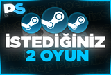 ⭐[KALICI]⭐STEAM İSTEDİĞİNİZ 2 OYUN⭐