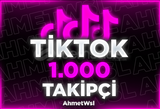 [Garantili+Kaliteli] TikTok 1000 Takipçi