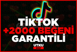 ⭐(KALICI)⭐ TİKTOK 2000 BEGENİ ⭐