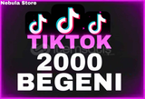 ⭐[KALICI] TİKTOK 2000 BEĞENİ+ ANLIK⭐