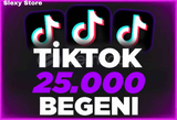 ⭐[KALICI] TİKTOK 25000 BEĞENİ+ ANLIK⭐