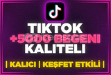 ⭐[KALICI] TİKTOK 5000 GERÇEK BEĞENİ⭐