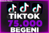 ⭐[KALICI] TİKTOK 75000 BEĞENİ+ ANLIK⭐