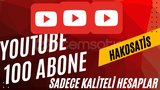 ⭐[KALICI] YOUTUBE 100 GERÇEK ABONE⭐