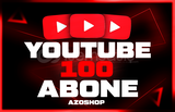 ⭐[GARANTİLİ] YOUTUBE 100 ABONE (DOĞAL ARTIŞ)⭐