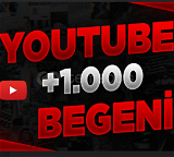 (*KALICI*)youtube 1000 beğeni