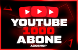 ⭐(KALICI)⭐ YOUTUBE 1000 GERÇEK ABONE⭐