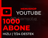 ⭐(KALICI)⭐YOUTUBE 1000 GERÇEK ABONE⭐