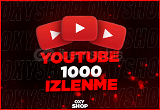 ⭐ {Kalıcı} YouTube 1000 Gerçek İzlenme⭐
