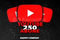 ⭐ [KALICI] YOUTUBE 250 ABONE + KALİTE
