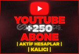 ⭐(KALICI)⭐ YOUTUBE 250 GERÇEK ABONE⭐