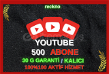 ⭐Kalıcı | YouTube 500 Abone | ANLIK⭐