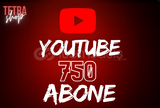 ⭐[KALICI] YOUTUBE 750 KALICI ABONE⭐