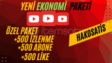 ⭐[KALICI] YOUTUBE EKONOMİ PAKETİ⭐