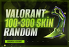 ✨[KALİTE] 100-300 SKİN VALORANT RANDOM HESAP✨
