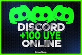 ⭐[Kalite] 100 Discord 7/24 Aktif Resimli Üye