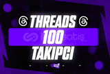 ⭐[KALİTE] 100 Threads Takipçi