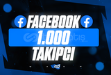 ⭐[KALİTE] 1000 Facebook Takipçi