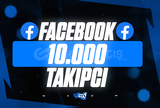 ⭐[KALİTE] 10.000 Facebook Takipçi