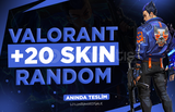 ⭐[KALİTE] %100TR 20-120 SKİN GARANTİLİ RANDOM⭐