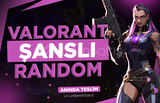 ⭐[KALİTE] %100TR ŞANSLI VALORANT RANDOM⭐️