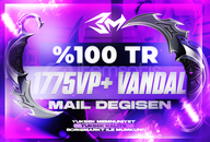 [KALİTE]⭐1775VP+ VANDAL GARANTİ (MAİL DEĞİŞEN)⭐