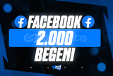 ⭐[KALİTE] 2000 Facebook Gönderi/Video Beğeni