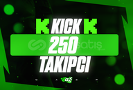 ⭐[KALİTE] 250 Kick Takipçi