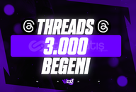 ⭐[KALİTE] Threads 3000 Beğeni