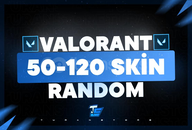 ⚡[KALİTE] 50-120 SKİN VALORANT RANDOM HESAP⚡