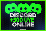 ⭐[Kalite] 500 Discord 7/24 Aktif Resimli Üye