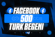⭐[KALİTE] Face 500 Gönderi/Video Türk Beğeni