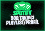 ⭐[KALİTE] 500 TAKİPÇİ PROFİL/PLAYLİST