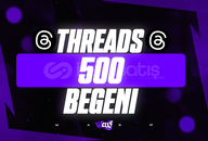 ⭐[KALİTE] Threads 500 Beğeni