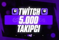⭐[KALİTE] 5000 Twitch Takipçi