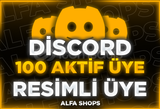 ⭐️[KALİTE] Discord 100 Aktif Üye RESİMLİ