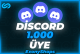 ⭐️[KALİTE] Discord 1000 Üye