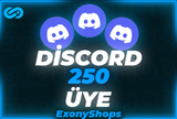 ⭐️[KALİTE] Discord 250 Üye