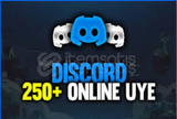 ⭐️[KALİTE] Discord 250 Aktif Üye RESİMLİ