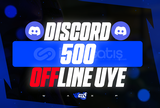 ⭐[KALİTE] Discord 500 Offline Üye + RESİM