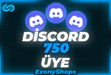 ⭐️[KALİTE] Discord 750 Üye