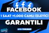 ⭐[KALİTE] FACEBOOK +1.000 CANLI YAYIN İZLENME ⭐