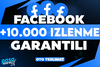 ⭐[KEŞFET] FACEBOOK +10.000 İZLENME GARANTİLİ⭐