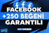 ⭐[KALİTE] FACEBOOK +250 BEĞENİ GARANTİLİ⭐