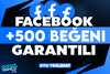 ⭐[KALİTE] FACEBOOK +500 BEĞENİ GARANTİLİ⭐